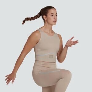 NWT Adidas BOA Tank Top Aeroready in Taupe Color sz L